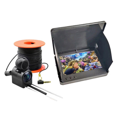 📢📢50 % Rabatt!! ⏰Fischfinder mit Unterwasserkamera – HD-Display, Nachtsicht – für Eis- & Meeresangeln🎣📷