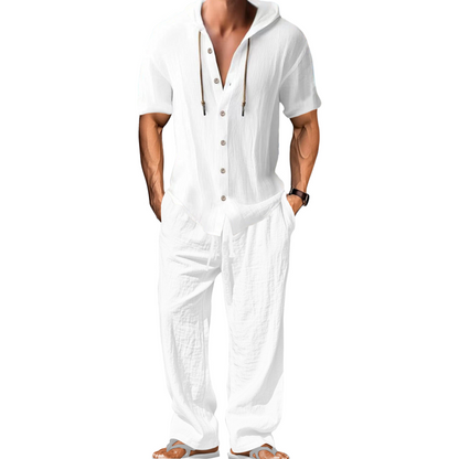 👕🔥 BEFRISTETES ANGEBOT! Freizeit-Set für Herren: Kapuzenshirt & Hose – Bequem, lässig & perfekt für Alltag, Freizeit & entspannte Tage ✨v