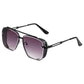 📢📢 50 % RABATT !! ⏰Steampunk-Sonnenbrille mit eckigem Rahmen