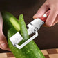 📢📢40 % RABATT !! ⏰🥒Verdickter Edelstahl-Schäler – Scharf & Ergonomisch