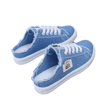 📢📢 50 % RABATT !! ⏰ Women's Denim Mule Sneakers