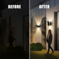 📢📢50 % RABATT !! ⏰Einzigartige, wasserdichte LED-Wandleuchte in Form eines Schmetterlings und einer Fledermaus, solarbetrieben