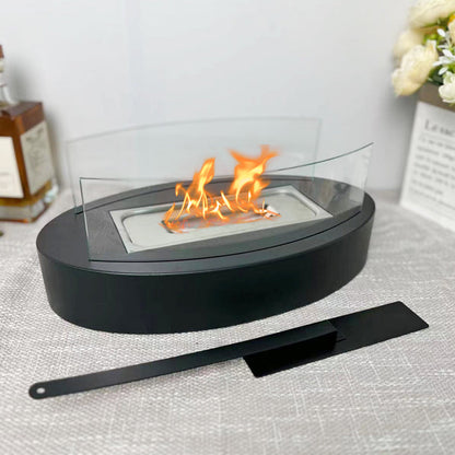 📢📢40 % RABATT !! ⏰Tisch-Bioethanol-Feuerstelle mit Glasscheibe