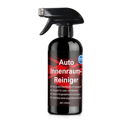 📢📢40 % RABATT !! ⏰Universeller Innenraumreiniger für Autos – Spray für Polster, Kunststoff & Leder – entfernt Schmutz & Flecken – ideal für die regelmäßige Fahrzeugpflege