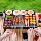 📢📢40 % RABATT !! ⏰Faltbarer tragbarer Grill mit Schublade und Ständer