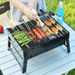 📢📢40 % RABATT !! ⏰Faltbarer tragbarer Grill mit Schublade und Ständer