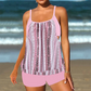 ✨ HALBER PREIS ANGEBOT👙 Damen Tankini mit Blouson-Top & Shorts 💥 bequem, modern & ideal für Strand & Pool ☀️
