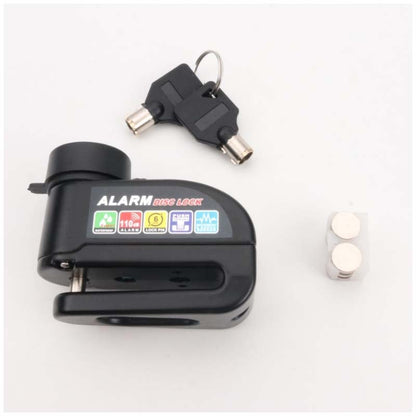 📢📢40% Rabatt  !!⏰🏍️ 110 dB Alarm-Scheibenbremsschloss – Schwere Ausführung & wasserdicht – Bewegungssensor, Diebstahlschutz & inklusive Reservebatterien – Perfekt für Motorrad, Roller & E-Scooter 🔒