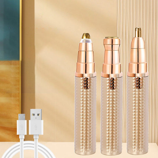 📢📢40% RABATT!! ⏰💞50K+ VERKAUFT!💄✨⚡Zeitlich begrenzter Sonderpreis!!!🔥Portabler multifunktionaler elektrischer Augenbrauen-Trimmer