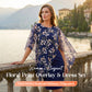 👗 NUR FÜR BEGRENZTE ZEIT: 50 % RABATT! ✨ Set aus Blumen-Überwurf und Kleid – elegant und feminin ✨
