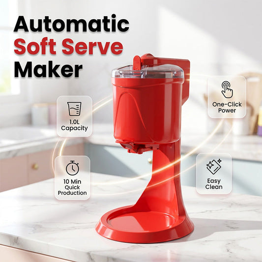 🍦 50% RABATT-Extremt lågt pris – bara idag! 🥳 Automatische Eismaschine 🍨✨🕹️