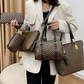 📢📢50% Rabatt  !!⏰ Stylishes 6-in-1-Mutter-Kind-Taschenset – Bedruckt, vielseitige Schultertasche, Crossbody- & Handtasche für den täglichen Gebrauch 🌿