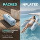 🏊‍♀️☁️ Skin-Friendly PVC Pool Lounger Float – 📢📢50% Rabatt  !!⏰Hautfreundlich, bequem, perfekt für Pool & Meer. 🔥💦