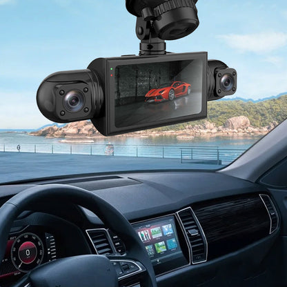 📢📢50% RABATT !!⏰1080p 4-Kanal-Dashcam mit G-Sensor