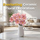 🏺🌸 Everlasting Ceramic Floral Decoration – 📢📢50% Rabatt  !!⏰Blütenpracht aus Keramik – ewig schön, nie verwelkt. 🔥✨