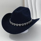 📢📢 40 % RABATT !! ⏰Damen Strass-Herz Cowboyhut Eleganter Französischer Jazz Fedora