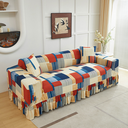 🛋️ 50% RABATT! ✨ Dehnbarer Sofa-Überzug – Rutschfest, waschbar & passgenau ✨