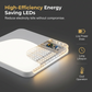 💡✨ Moderne quadratische LED-Deckenleuchte – energieeffizient & zeitlos elegant