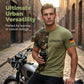 📢📢 40 % RABATT !! ⏰Herren Camouflage Patchwork Rundhals-T-Shirt