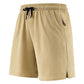 Men's Quick Dry Sports Shorts with Zipper Pockets