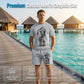 👕🔥 40% RABATT! Herren Bedeutungsvolles Grafik-Outfit-Set – Ausdrucksstarkes Design, bequem & perfekt für Freizeit & Streetwear ✨
