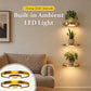 📢📢40% RABATT !!⏰Schwebendes Wandregal mit integriertem Ambiente-LED-Licht