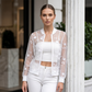 ⏰50%RABATT – Nur für kurze Zeit🧥Leichter Damen Sommer-Cardigan✨Floraler Print, Luftig & Ideal als Sonnenschutz