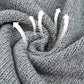 📢📢40% OFF !! ⏰Rabatt – Damen-Strickjacke mit Kapuze & Knopfleiste – einfarbig, mit Kordelzug & vielseitig für Alltag & Freizeit 🧥