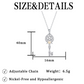 Luminous Opal Key Necklace