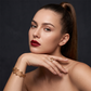 📢📢50% RABATT !!⏰Glänzendes Armband-Set für Damen – Mehrlagiges Glänzend-Design ✨