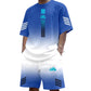 Men's Summer T-Shirt & Shorts Two-Piece Set