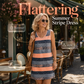 Women's Summer Sleeveless Striped Dress