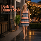 Women's Summer Sleeveless Striped Dress