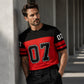 📢📢50% RABATT !!⏰Herren Bedrucktes Kurzarm-Sport-T-Shirt