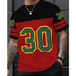 📢📢50% RABATT !!⏰Herren Bedrucktes Kurzarm-Sport-T-Shirt