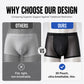 📢📢40% RABATT !!⏰Herren Eis-Kühlende Ultra-Dünne Boxershorts