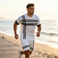👕 50% RABATT! ☀️ Herren Sommer 2-teiliges Sport-Set – Atmungsaktiv & leicht – Ideal für Gym, Laufen oder Alltag – bequem & vielseitig 🩳💪✨