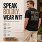📢📢40% RABATT !!⏰Unisex Freizeit T-Shirt mit witzigem Spruch-Print