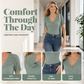 📢📢40% RABATT !!⏰Damen Slim-Fit V-Ausschnitt Spitzen-Kurzarm-Top