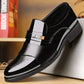 📢📢40% RABATT !!⏰Formelle Herrenschuhe aus Leder mit spitzer Zehe, bequem und rutschfest