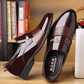 📢📢40% RABATT !!⏰Formelle Herrenschuhe aus Leder mit spitzer Zehe, bequem und rutschfest