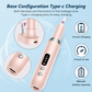 📢📢 JETZT 50 % RABATT!! ⏰🔋 Kabelloser elektrischer Nagelfräser mit Ladestation – Professionelle Maniküre zu Hause! | Tragbar, aufladbar & jederzeit bereit ✨