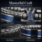 📢📢40% RABATT !!⏰Herren Edelstahl-Kronen-Armband 3-teiliges Set