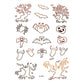 📢📢 JETZT 50 % RABATT!! ⏰Leuchtende Halloween-Tattoos für Kinder – Wasserfeste Cartoon-Glow-Sticker
