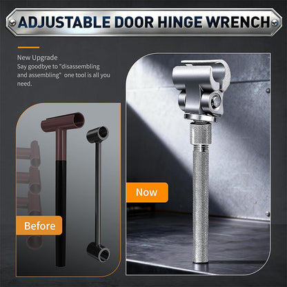 ⏰【 Limitiertes Angebot – 40% Rabatt】🛠️Universeller verstellbarer Türscharnier-Schlüssel