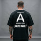 📢📢40% RABATT !!⏰Herren-Kurzarm-T-Shirt mit Rückenaufdruck
