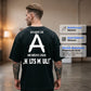 📢📢40% RABATT !!⏰Herren-Kurzarm-T-Shirt mit Rückenaufdruck