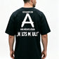 📢📢40% RABATT !!⏰Herren-Kurzarm-T-Shirt mit Rückenaufdruck