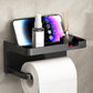 📢📢 JETZT 50 % RABATT!! ⏰ Wandmontierter Toilettenpapierhalter mit Ablage