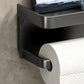 📢📢 JETZT 50 % RABATT!! ⏰ Wandmontierter Toilettenpapierhalter mit Ablage